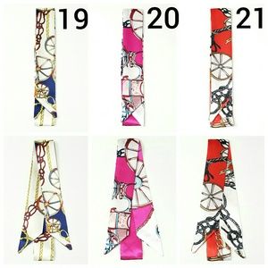 New! 2pc Any Design From 19 to 21 Satin Scarves
